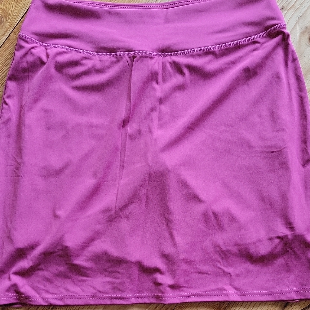 Essentials Pink Knee-Length Athletic Skirt